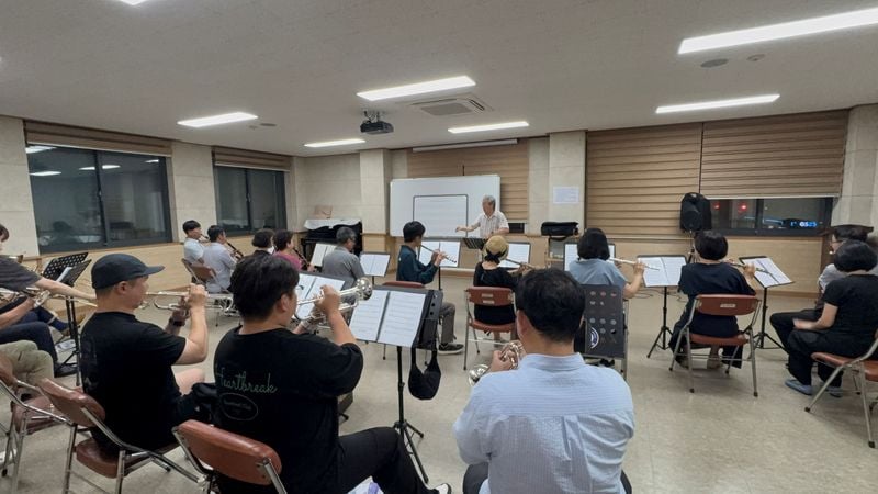 7월 괴산 자연울림 괴산 오케스트라 진행모습