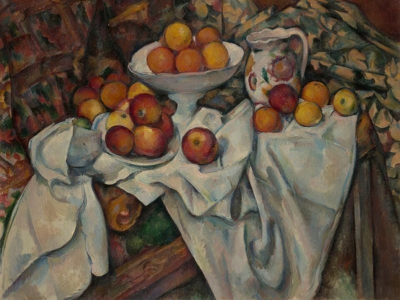 폴 세잔, 사과와 오렌지 1899 유화 74x93cm (C) RMN-Grand Palais (오르세미술관)