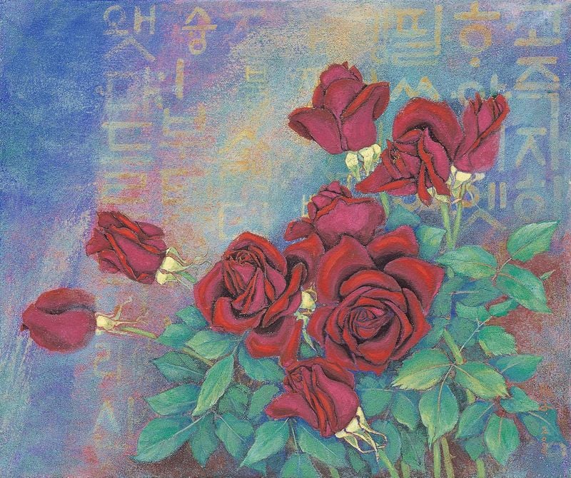 이숙자_ 2000-11 흑장미2