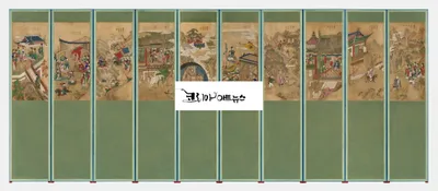 구운몽도·백동자도 병풍, 본래 모습 되찾아 첫 공개