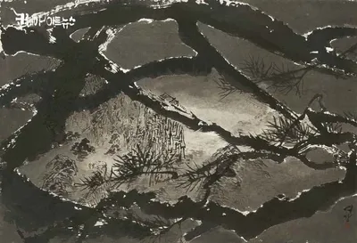 [좋은 그림 23]  윤정애의 "몽유경  夢遊境" — 현실과 이상향 사이의 시적 공간