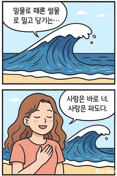 [만화KAN] 사랑은 파도다