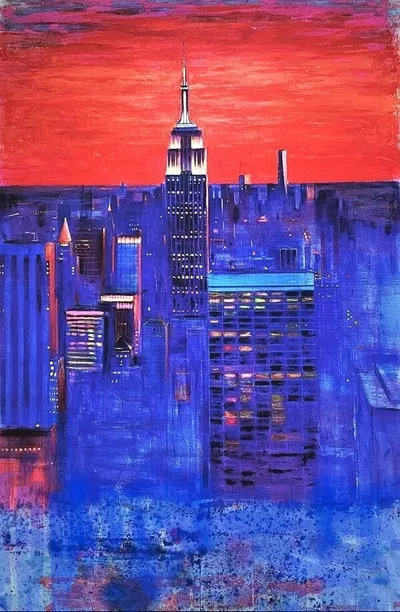 권대하 작가, 고향 예천에서 초대전 “도시, 빛으로 그리다 – 서울에서 뉴욕까지”