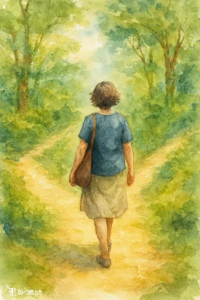 [김영희의 수필 향기] 두 갈래 길_김영희