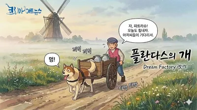 [만화로 소설 읽기] 플란더스의 개 _ Dream Factory
