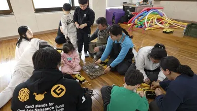 잠시 멈춰 서로를 바라본 시간 <가족예술교육캠프>겨울의 기억을 남기다