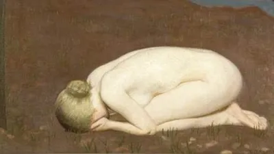 [토마스의 그림이야기 32]  울고 있는 젊은이 _조지 클로젠