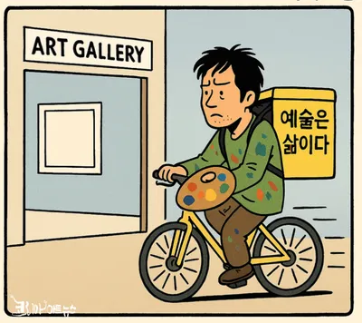 [KAN 만평]  예술은 삶이다
