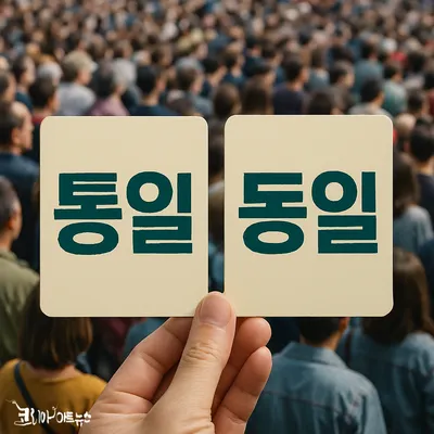 【김선호의 時부렁調부렁 38】 통일과 동일 사이