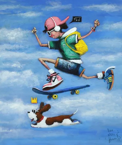 [좋은 그림 28 ] 안경 너머의 자아와 기억 — 이은황  작가