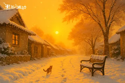 [김영희의 수필향기] 눈 온 날 아침 - 맹난자