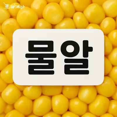 [최태호 교수의 삼삼한 우리말] 물알