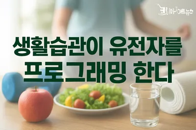 [닥터휘의 K-메디 건강미학 23] 생활습관이 유전자를 프로그래밍한다