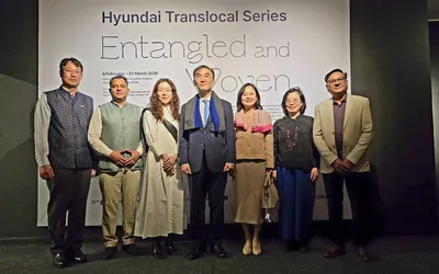 유네스코 창의도시 청주, 인도로 향하다  첫 해외교류전 ‘현대 트랜스로컬 시리즈 : 엮음과 짜임’개막