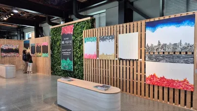 청소년 예술 꿈나무, 정담 개인전  ‘초월:어둠과 빛’