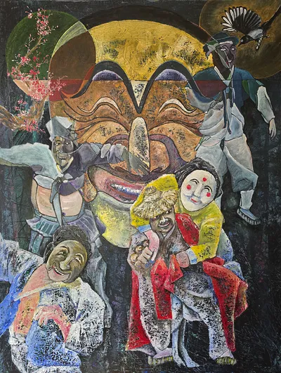 전통의 몸짓, 현대 회화로 다시 살아나다...해선 허용수 작가의 예술 세계