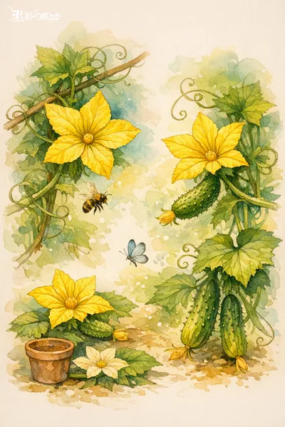 [김영희의 수필향기] 오이꽃 - 김이경