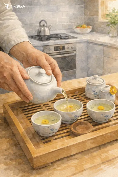 [김영희의 수필향기] 찻물을 끓이며 - 맹난자