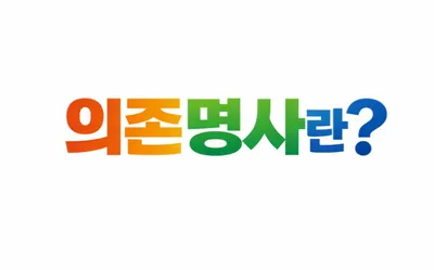 [최태호 교수의 삼삼한 우리말] 의존명사란?