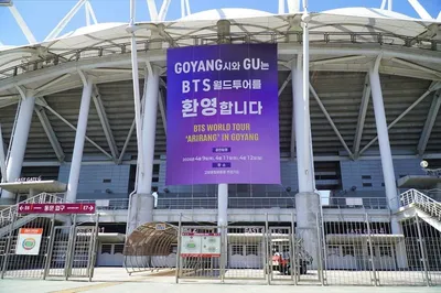 [KAN] BTS 월드투어 ‘아리랑’ 인 고양, 9일 팡파르