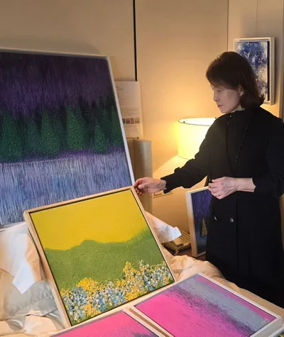 이수경 작가, 2026 뱅크아트페어 참가…예술기획아트힐 부스에서 ‘결’의 풍경으로 관람객과 만난다