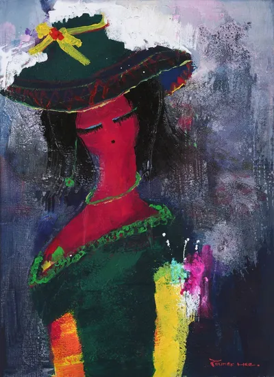 몽환의 여인, 색채로 노래하다...영희 초대개인展, 진도에서 펼쳐지는 감성의 서사