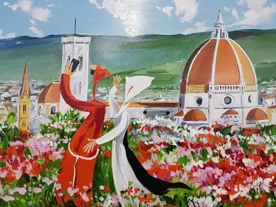 [작가 탐방] 피렌체의 햇살을 그리는 화가, 울리비에로 울리비에리