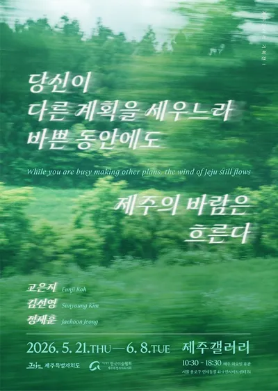 《당신이 다른 계획을 세우느라 바쁜 동안에도 제주의 바람은 흐른다》
