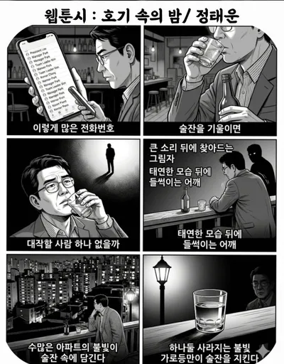 [KAN 만화] 남천 정태운의 "호기 속의 밤"