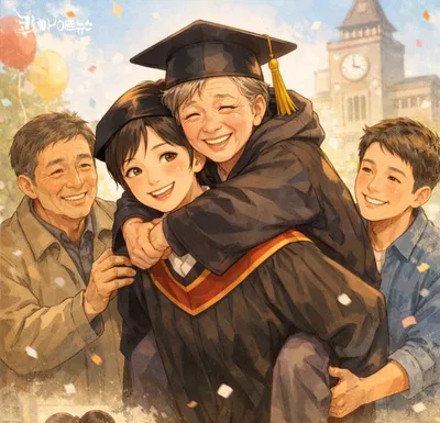 [김영희의 수필향기] 등 위의 졸업식 - 김보미
