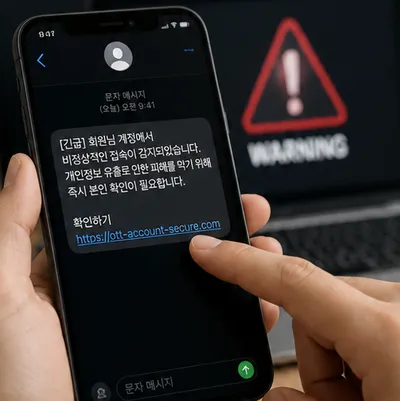 “티빙 피해보상 받으세요”…개인정보 유출 뒤 노리는 두 번째 사기