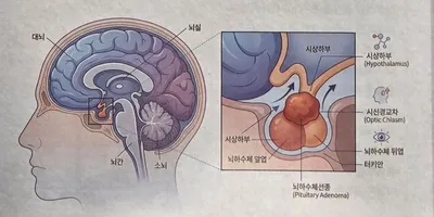[KAN : 메디컬 수첩] 호르몬 조절 마스터 "뇌하수체(Pituitary Gland)" 의 비밀
