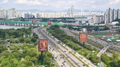 올림픽대로 ‘디지털미디어벨트’ 1주년… 한강변 새로운 디지털 랜드마크로 자리매김