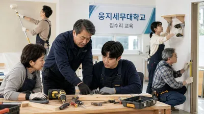 웅지세무대학교, 파주시민 위한 집수리교육 추진…생활밀착형 지역대학 역할 강화