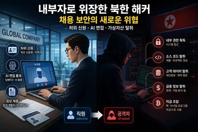 “해커가 이력서를 들고 온다”… AI 면접까지 뚫는 북한 IT 위장취업 경고