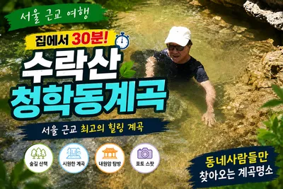[서울근교 피서지] 서울서 30분, 불법 평상 사라지고 청정 휴식처로… 남양주 ‘청학동계곡’
