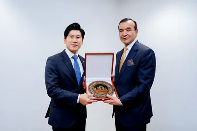 정사무엘 회장, 우즈베키스탄 문화부 장관과 교류 확대 논의