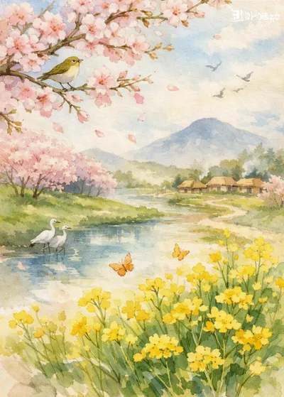 [김강호의 시조 아카데미 74] 김강호의 “봄이 쓰는 문장”