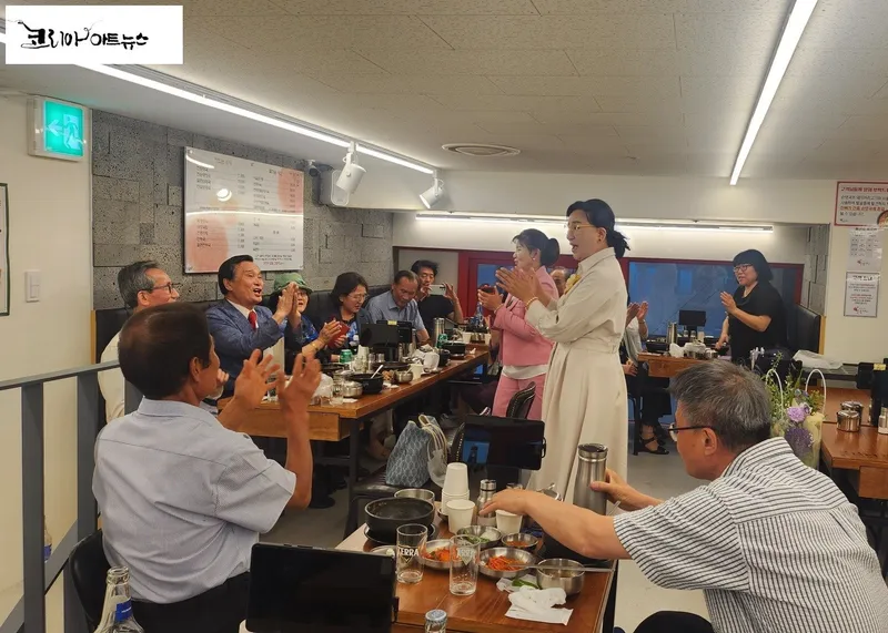 ▲ 행사 이후 친교시간을 가졌다. [사진 : 이청강 기자]